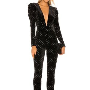 Michael Costello Black x Revolve Lulu Jumpsuit